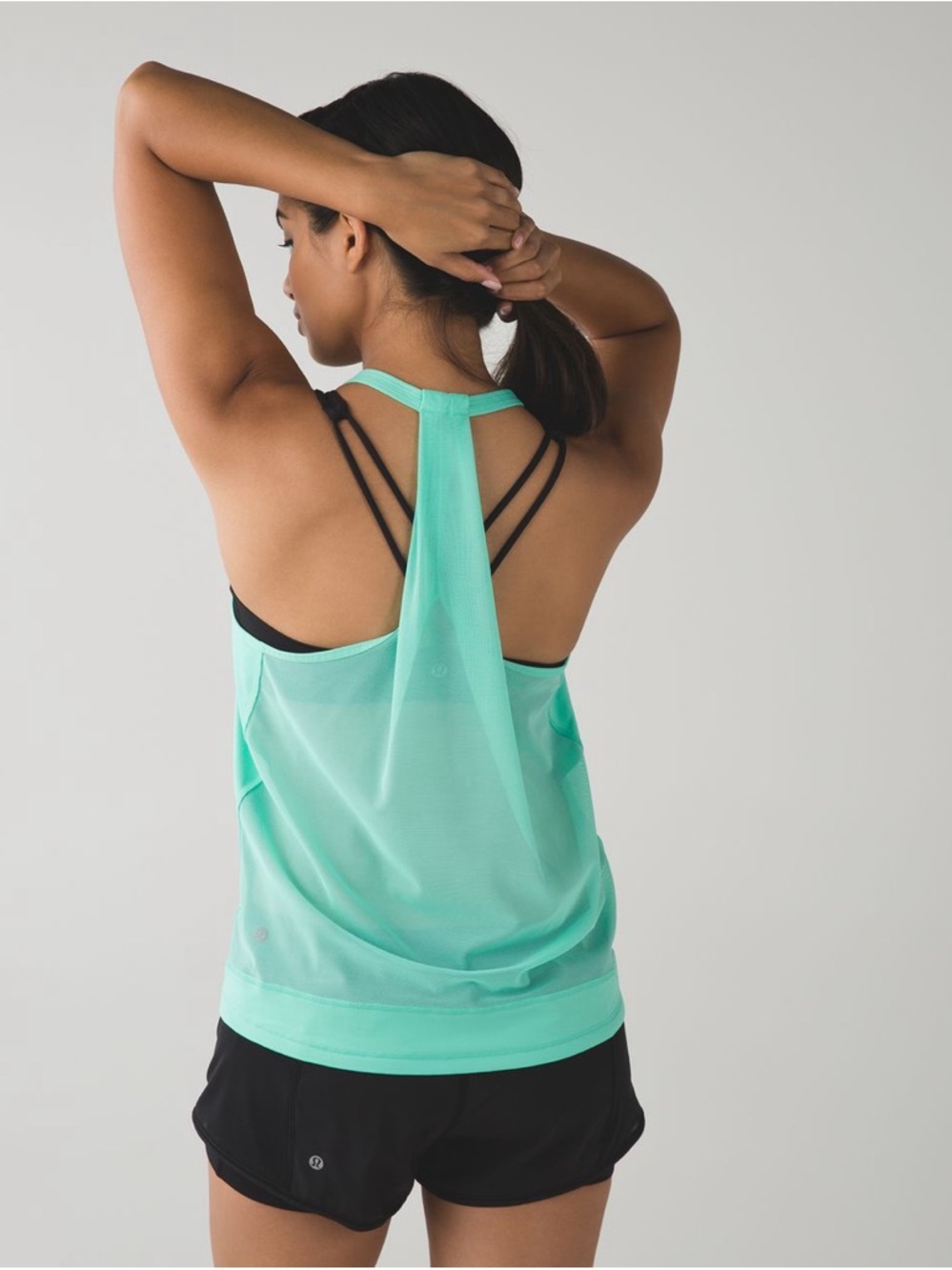 86. Lululemon Drop It Like It’s Hot Tank size 10 menthol mint green